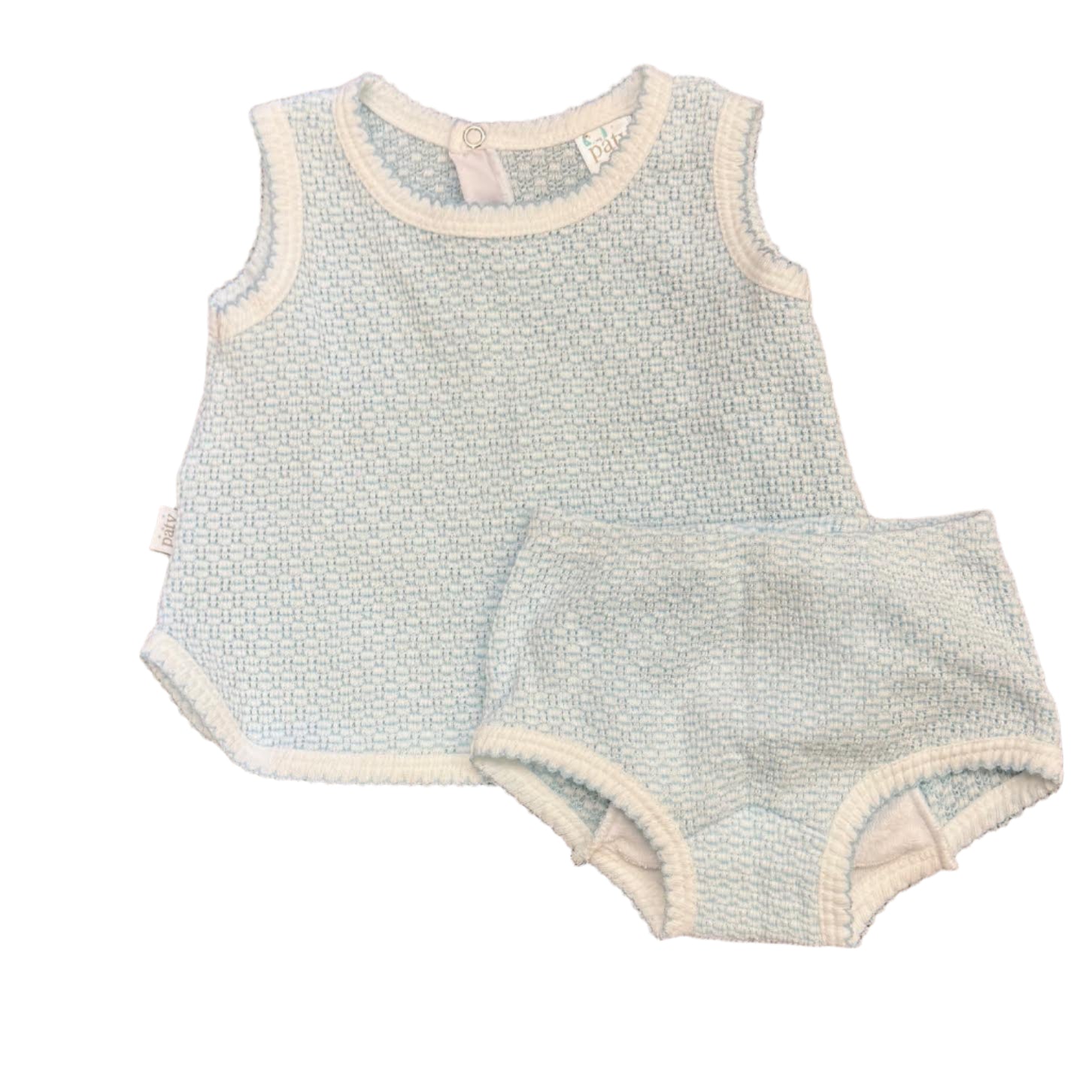 Paty Sleeveless Diaper Set