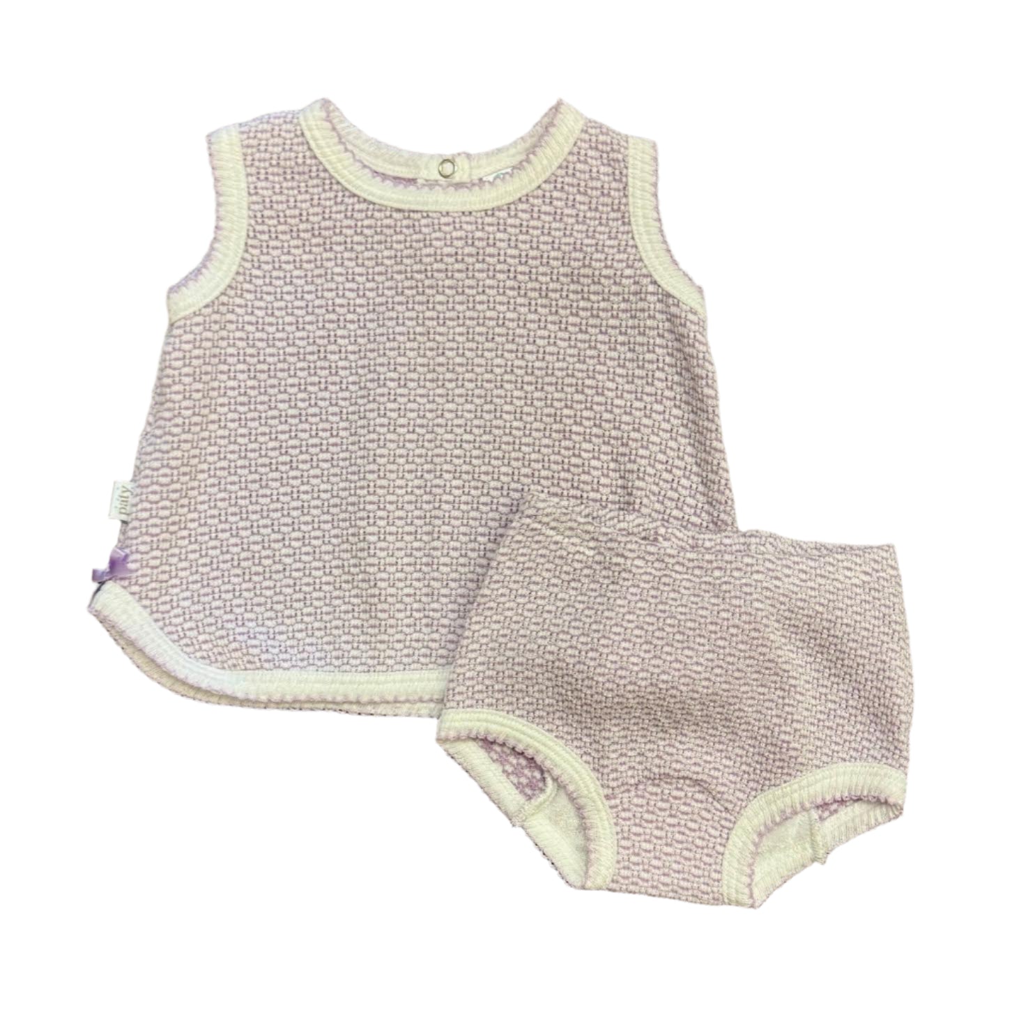 Paty Sleeveless Diaper Set