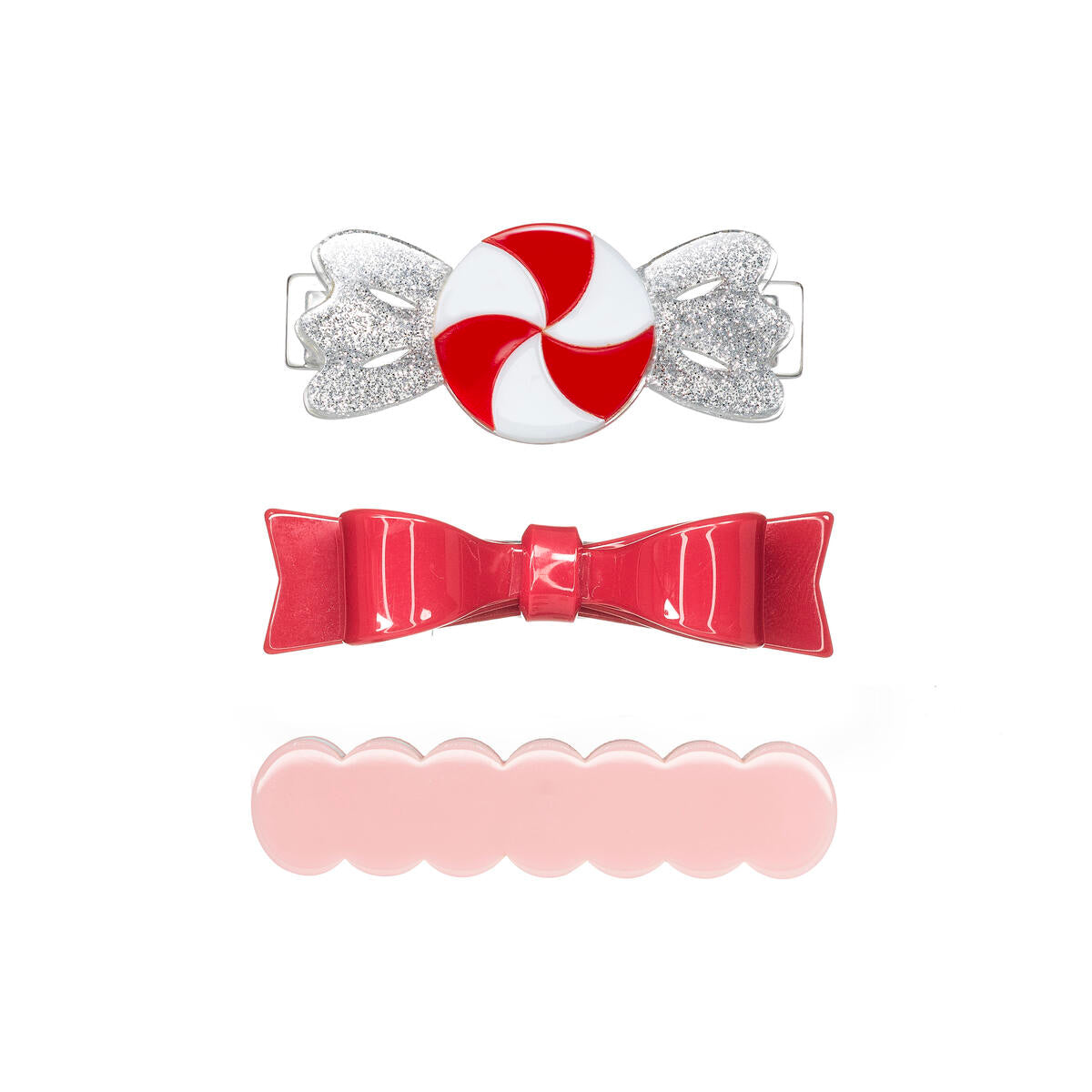 Candy Twist & Bowtie Hair Clips