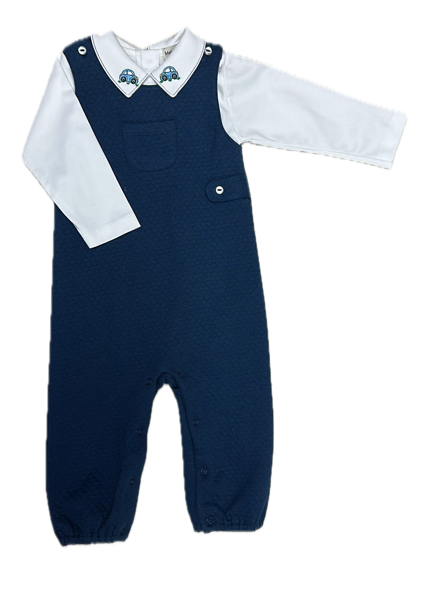 Ariana and Drew Collection Boys Overall Set