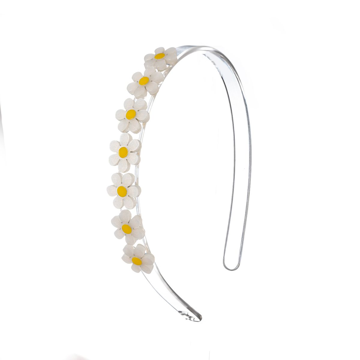 White Daisies Headband