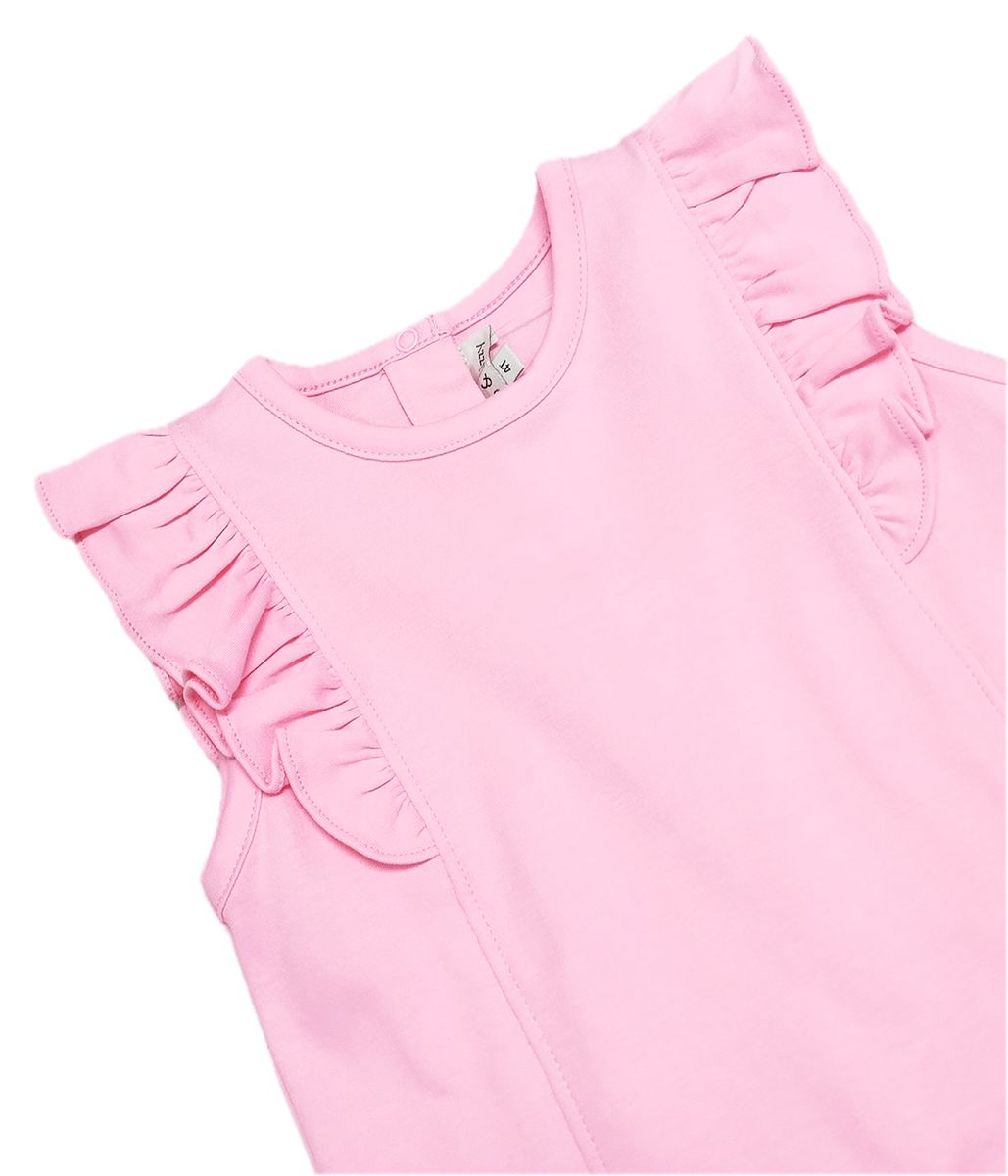 Light Pink Ruffle Tank