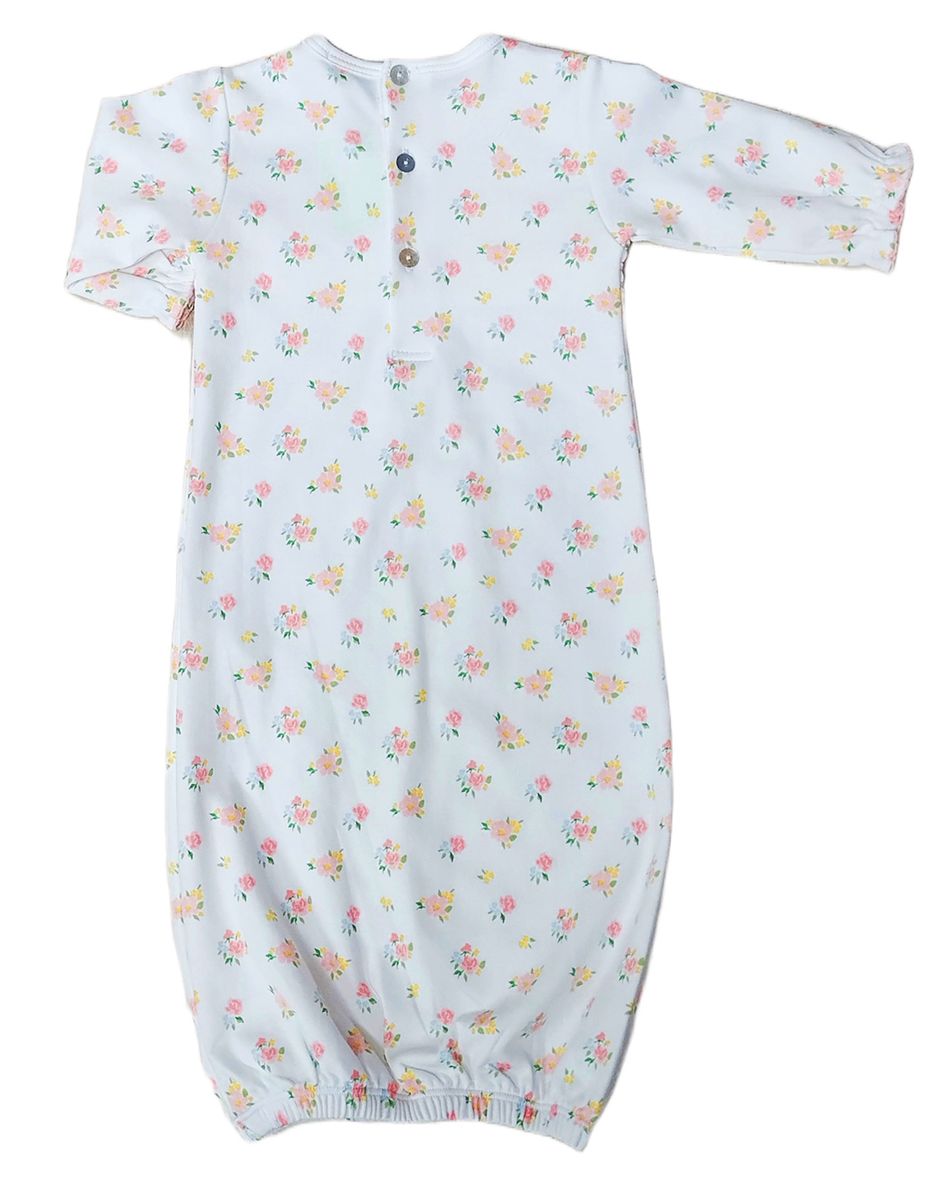 English Roses Smocked Daygown