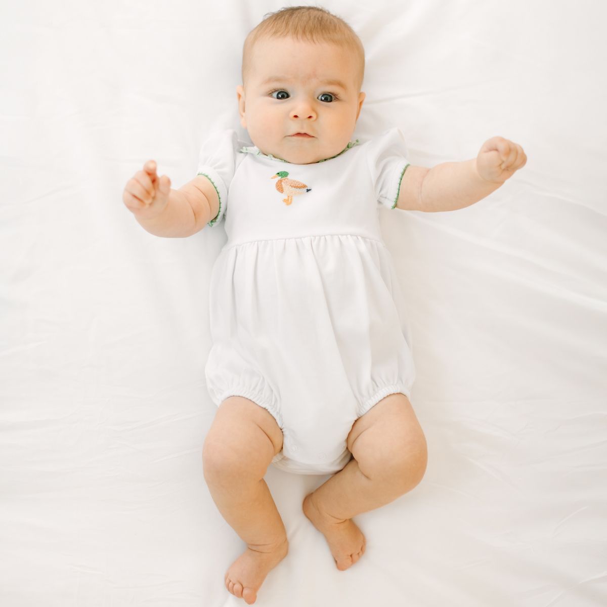 Mallard Moments Green S/S Girl Bubble