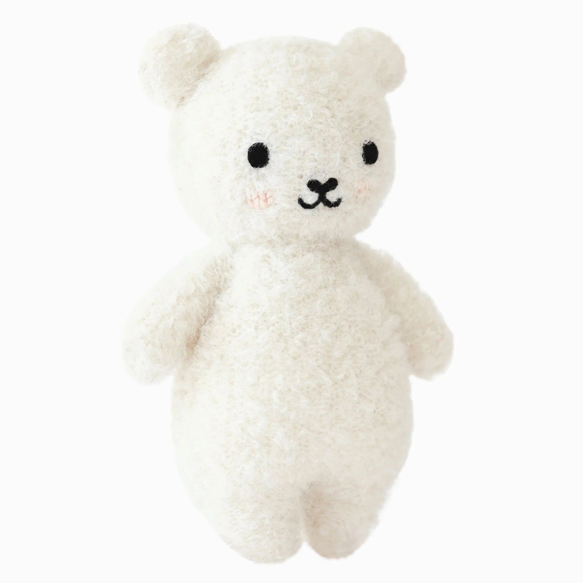 Baby Boucle Bear: Ivory