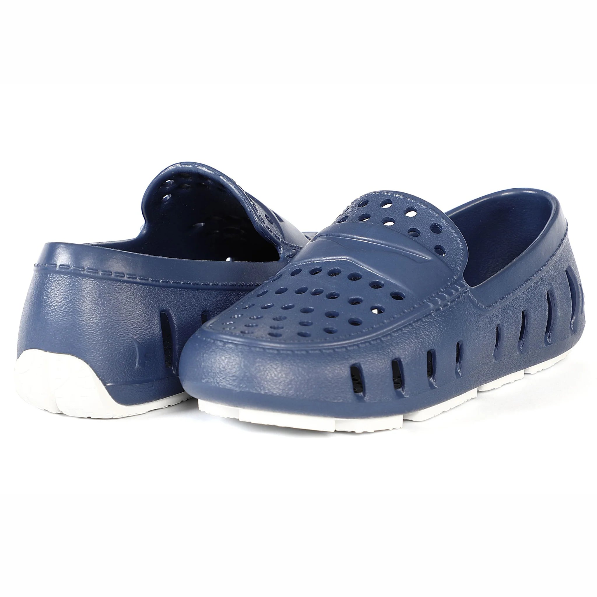 Floafers Prodigy Driver: Navy with Peony/Bright White