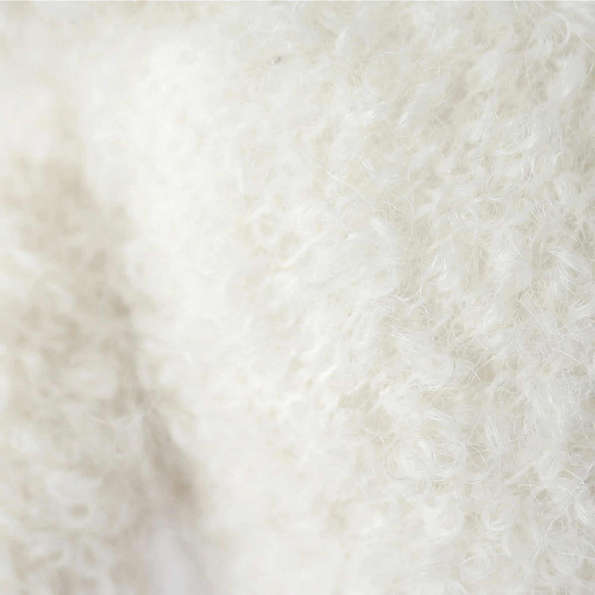Baby Boucle Bear: Ivory