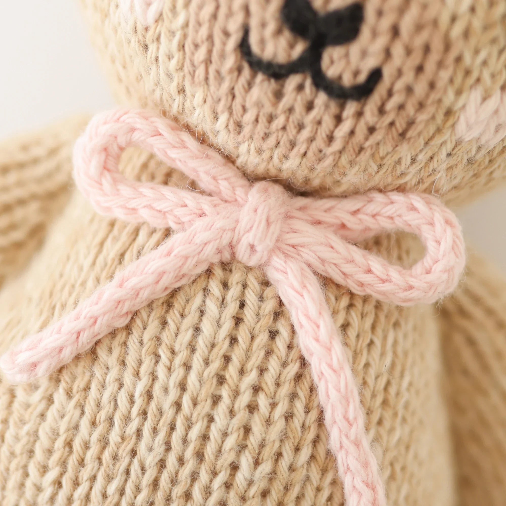 Cuddle + Kind Baby Honey Bear: Blush Bow