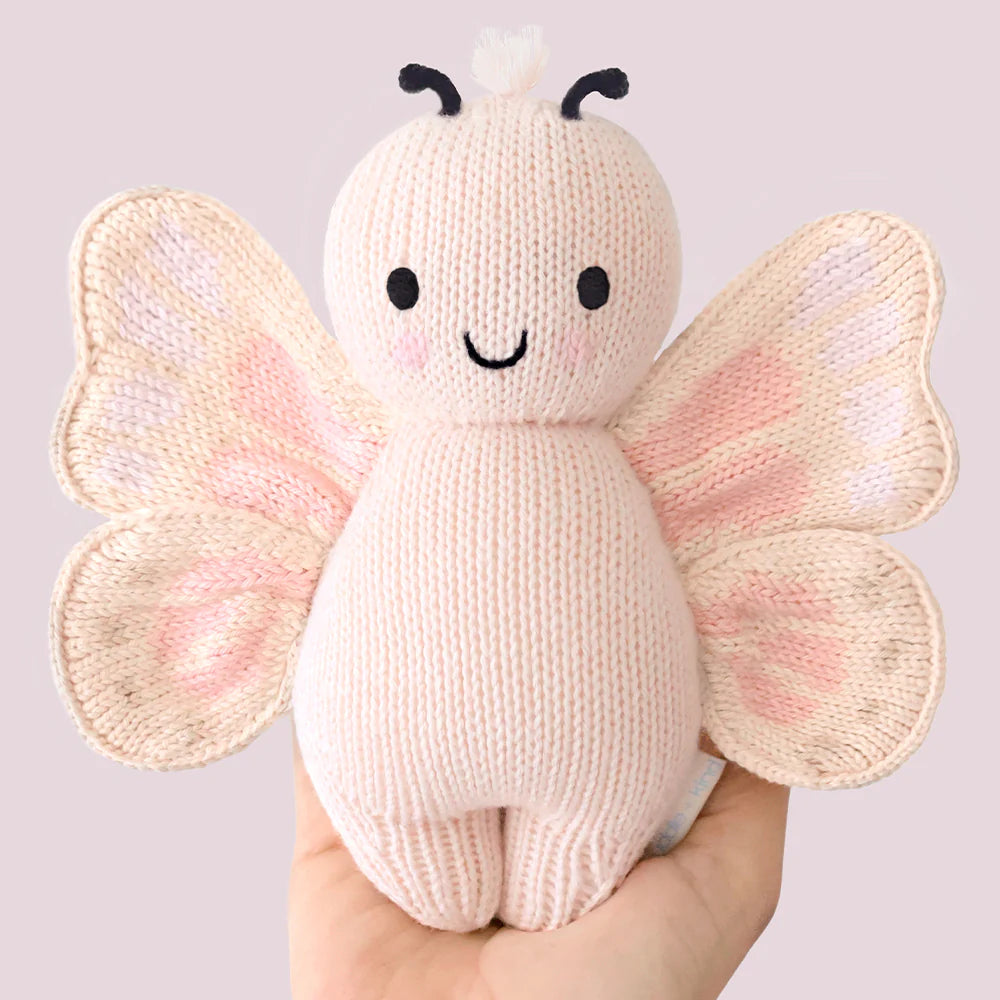 Cuddle + Kind Baby Butterfly: Petal Pink