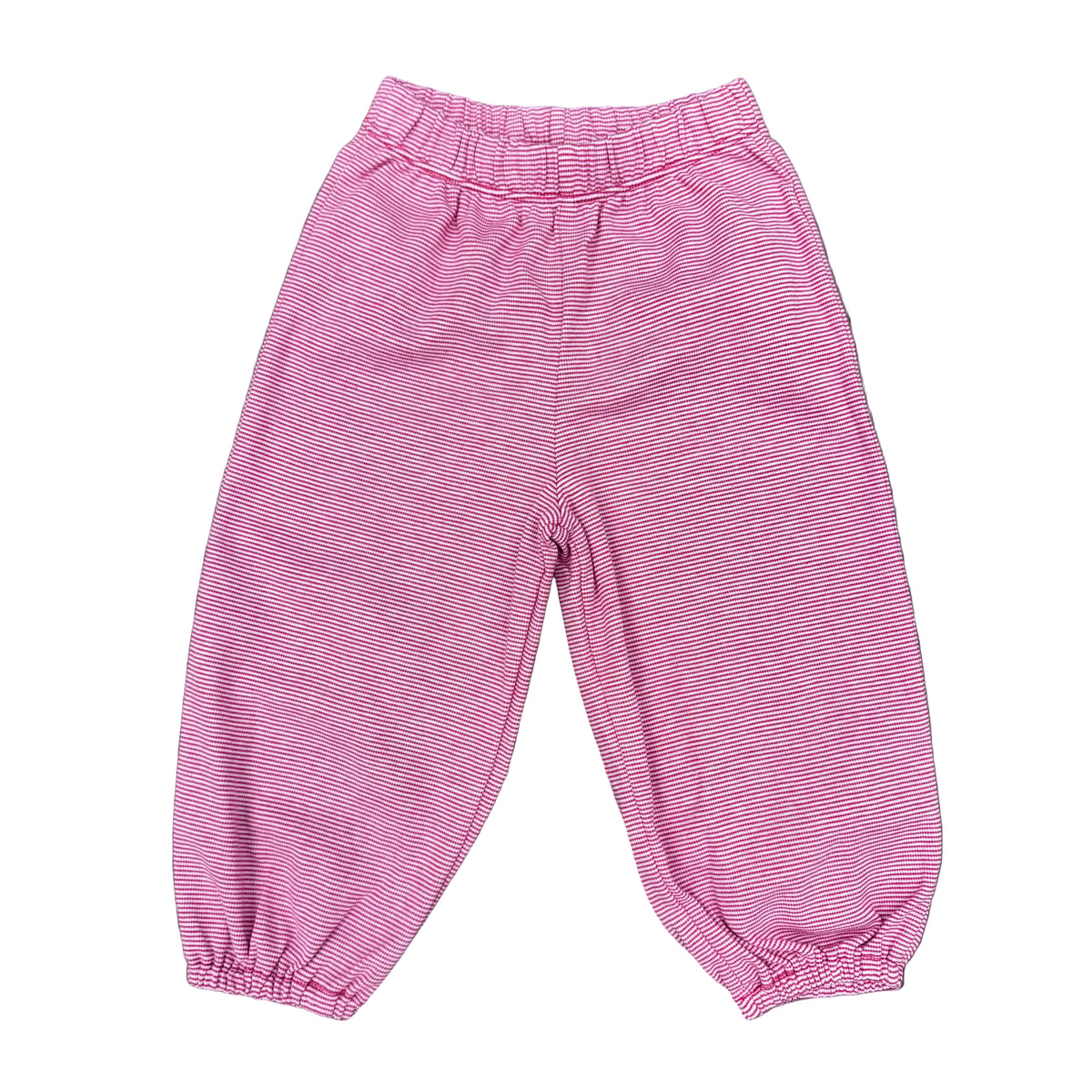 Boys Bloomer Pants: Red Stripe