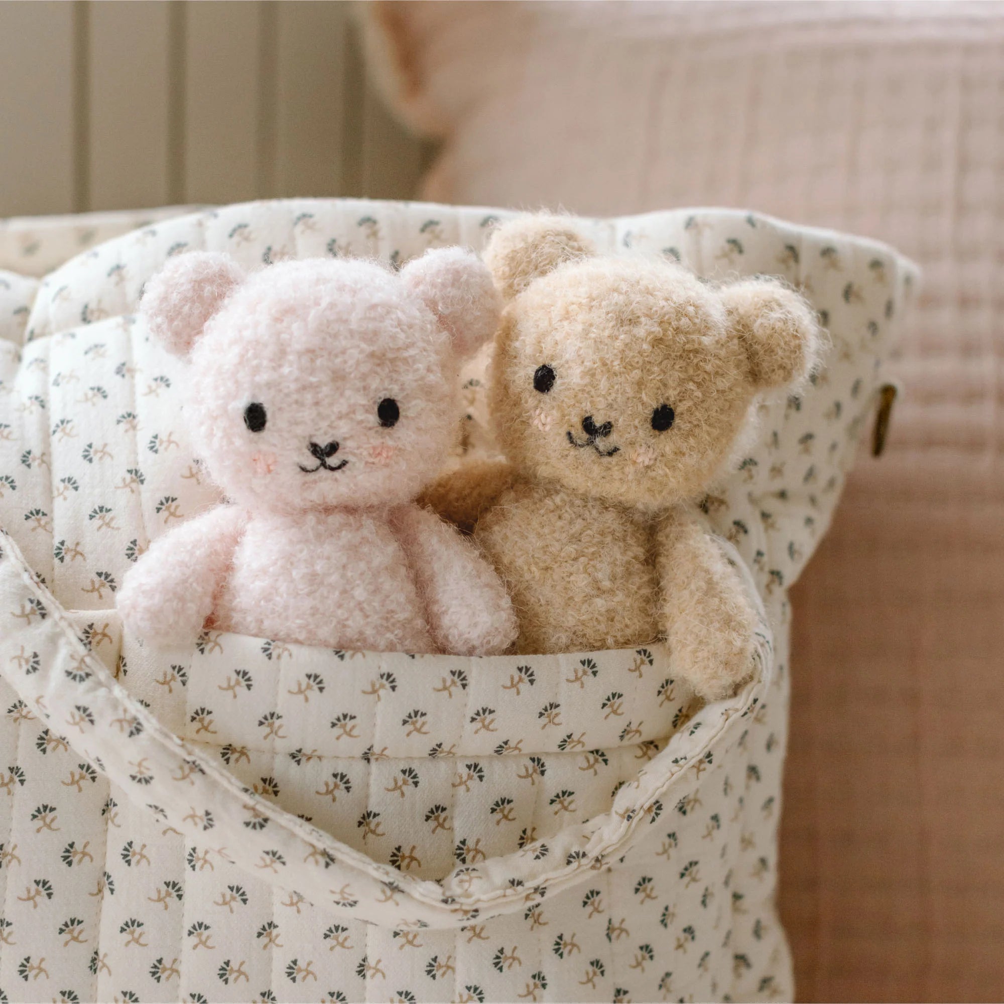 Baby Boucle Bear: Strawberry