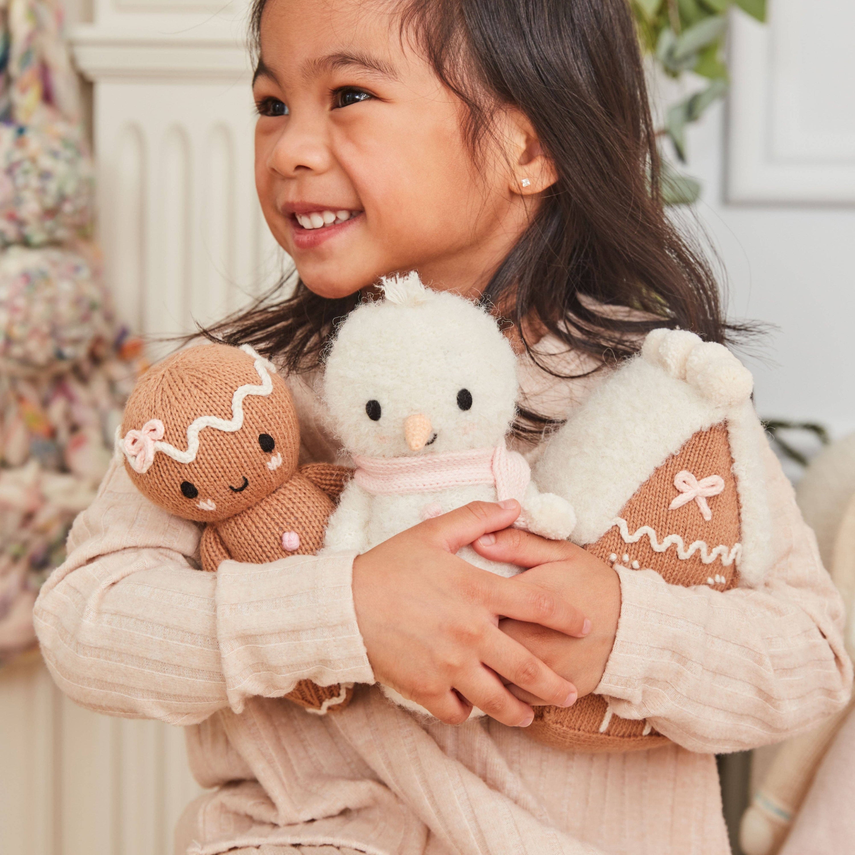 Cuddle + Kind Baby Snowman (Blush)