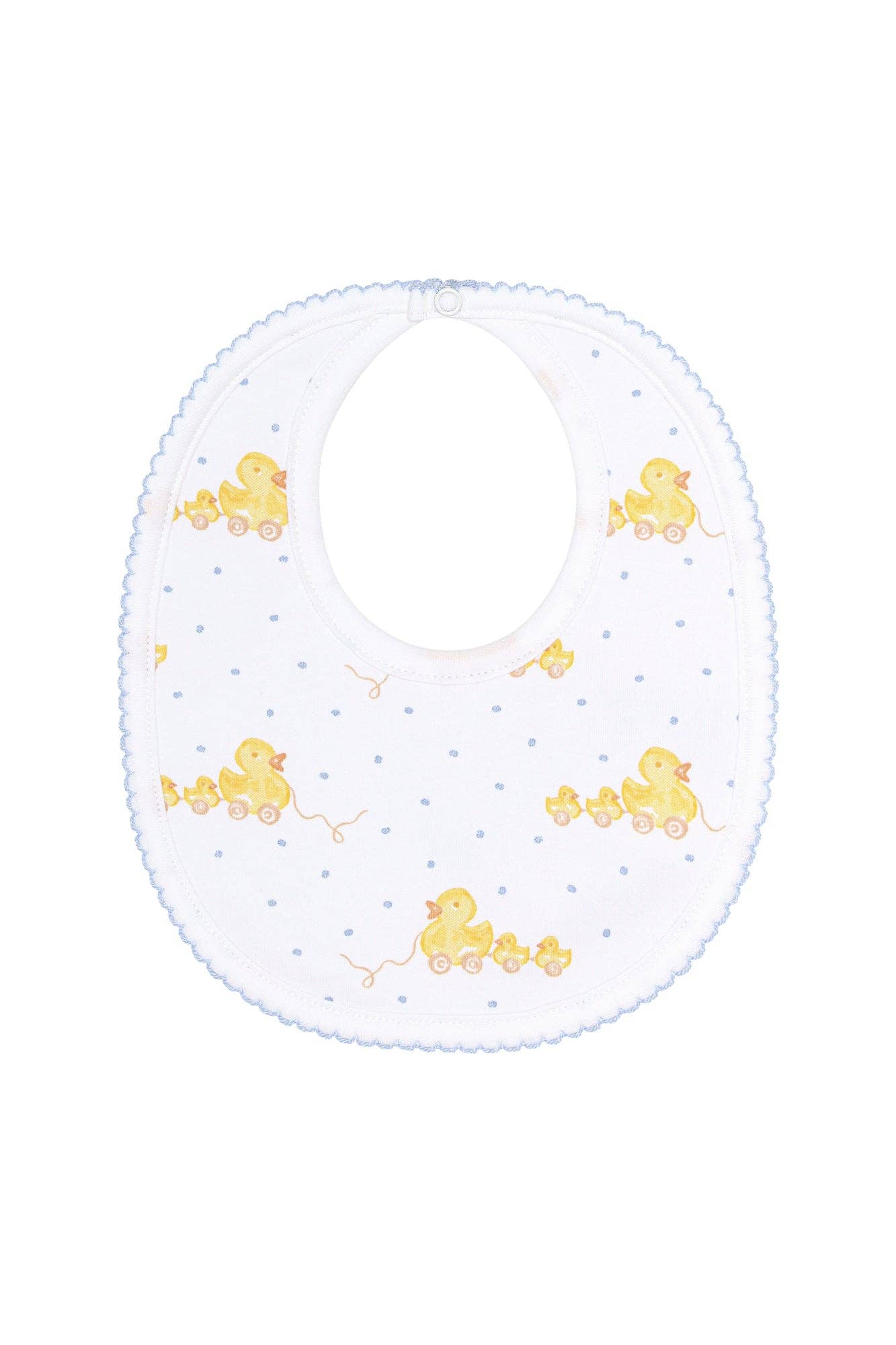 Blue Ducks Print Bib