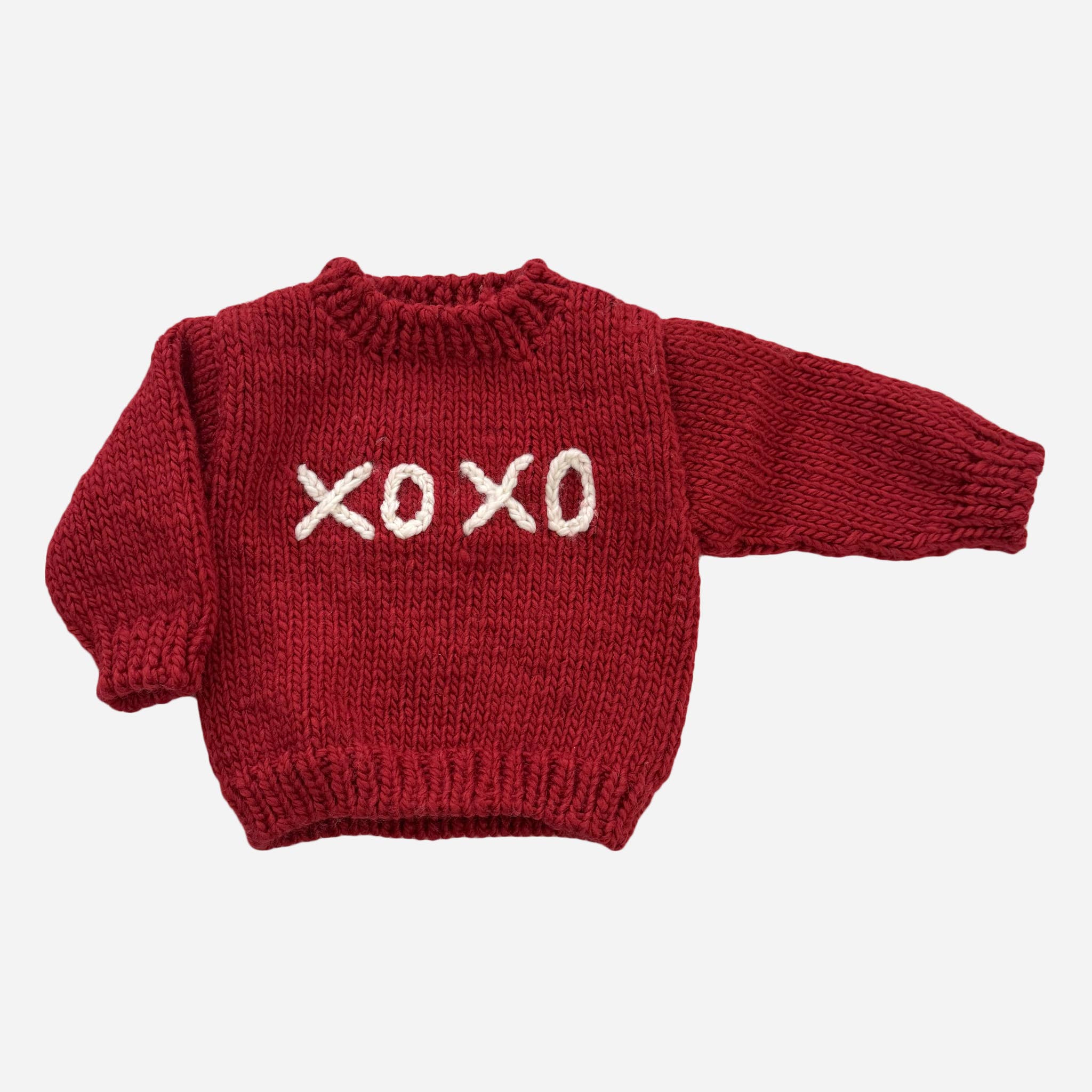 XOXO Sweater: Red