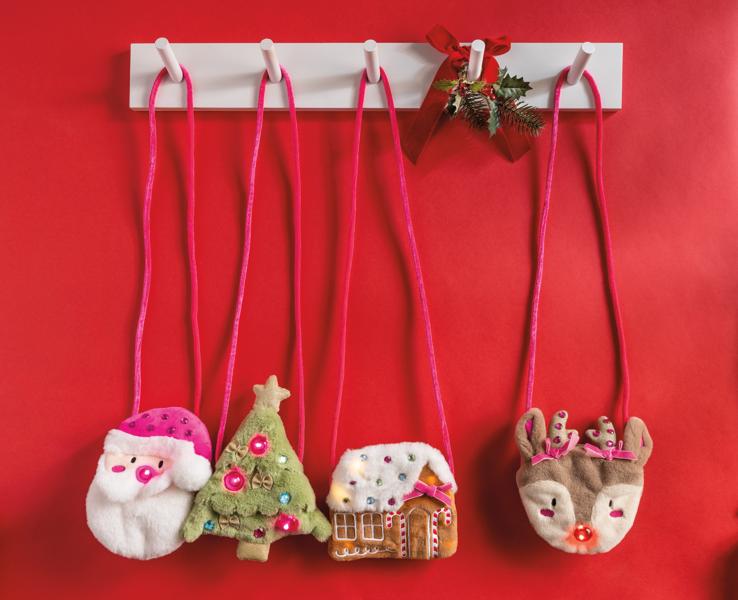 Light Up Santa Purse
