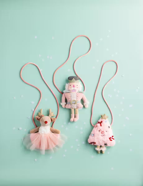 Plush Reindeer Tutu Purse