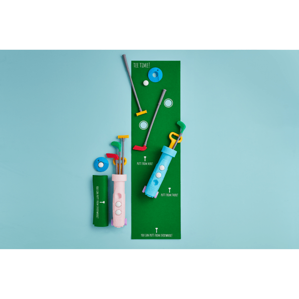 Pink Golf Play Set