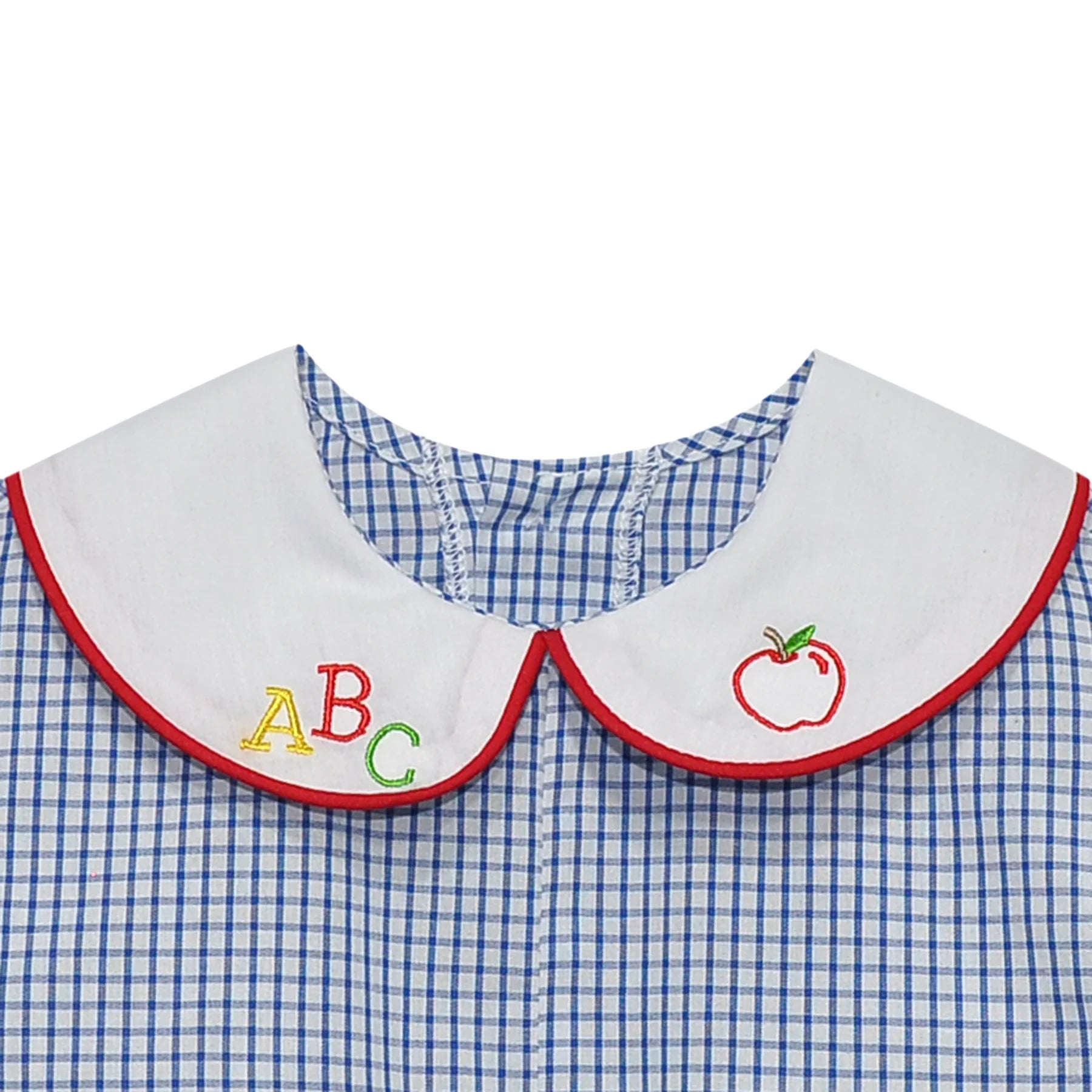 William Romper with ABC Embroidery