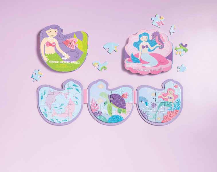 Mermaid Magnetic Puzzle