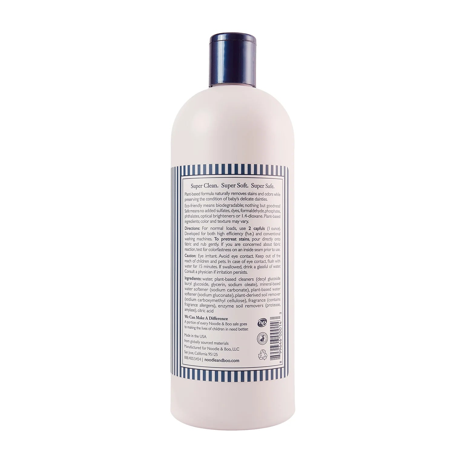 Ultra-Safe Laundry Detergent: 32 oz (32 loads)