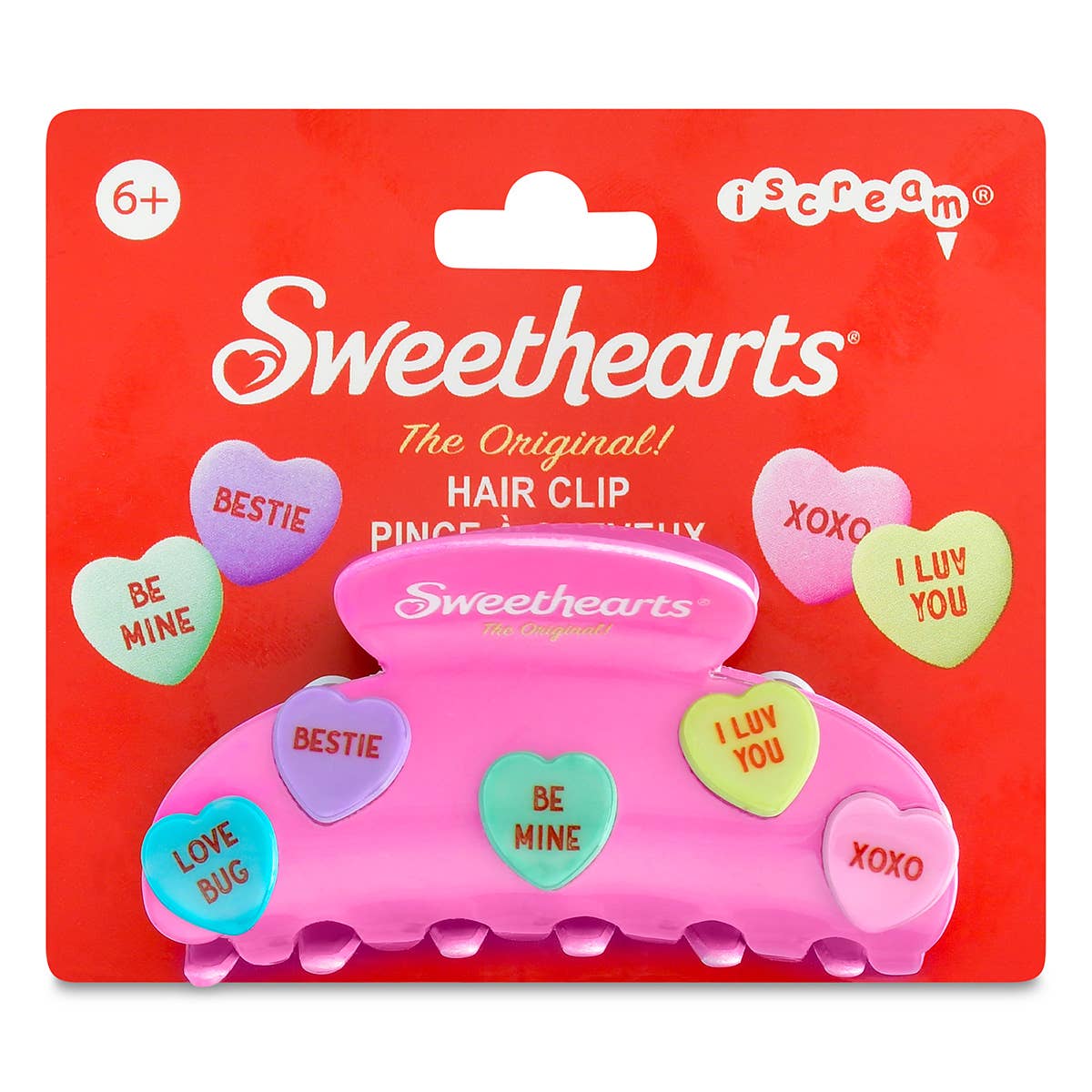 Sweethearts Claw Hair Clip