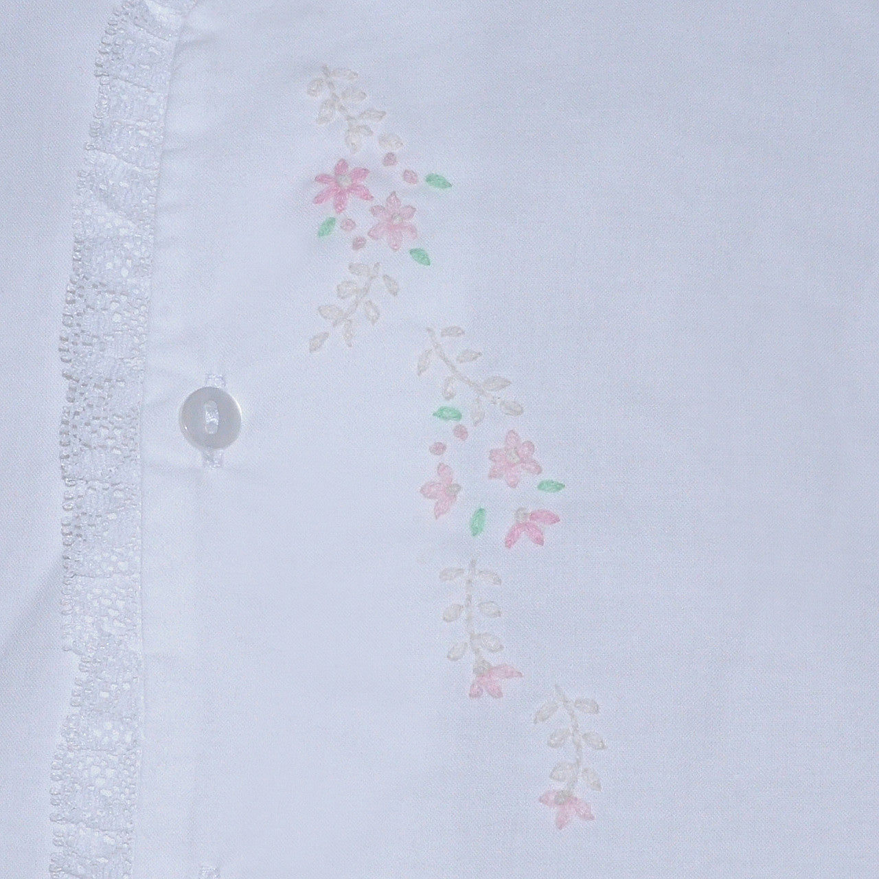 White Blanche Diaper Set