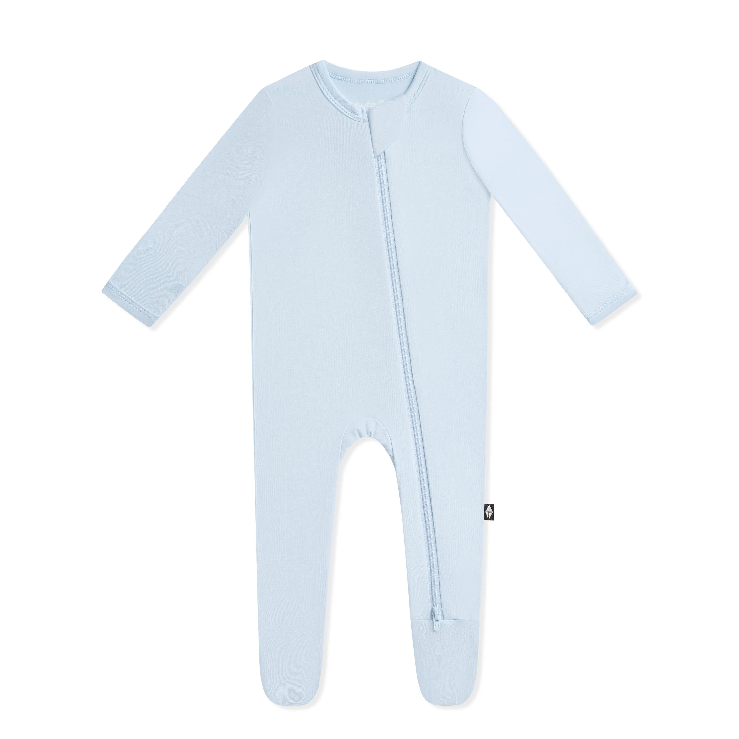 Kyte Baby Zippered Footie: Breeze