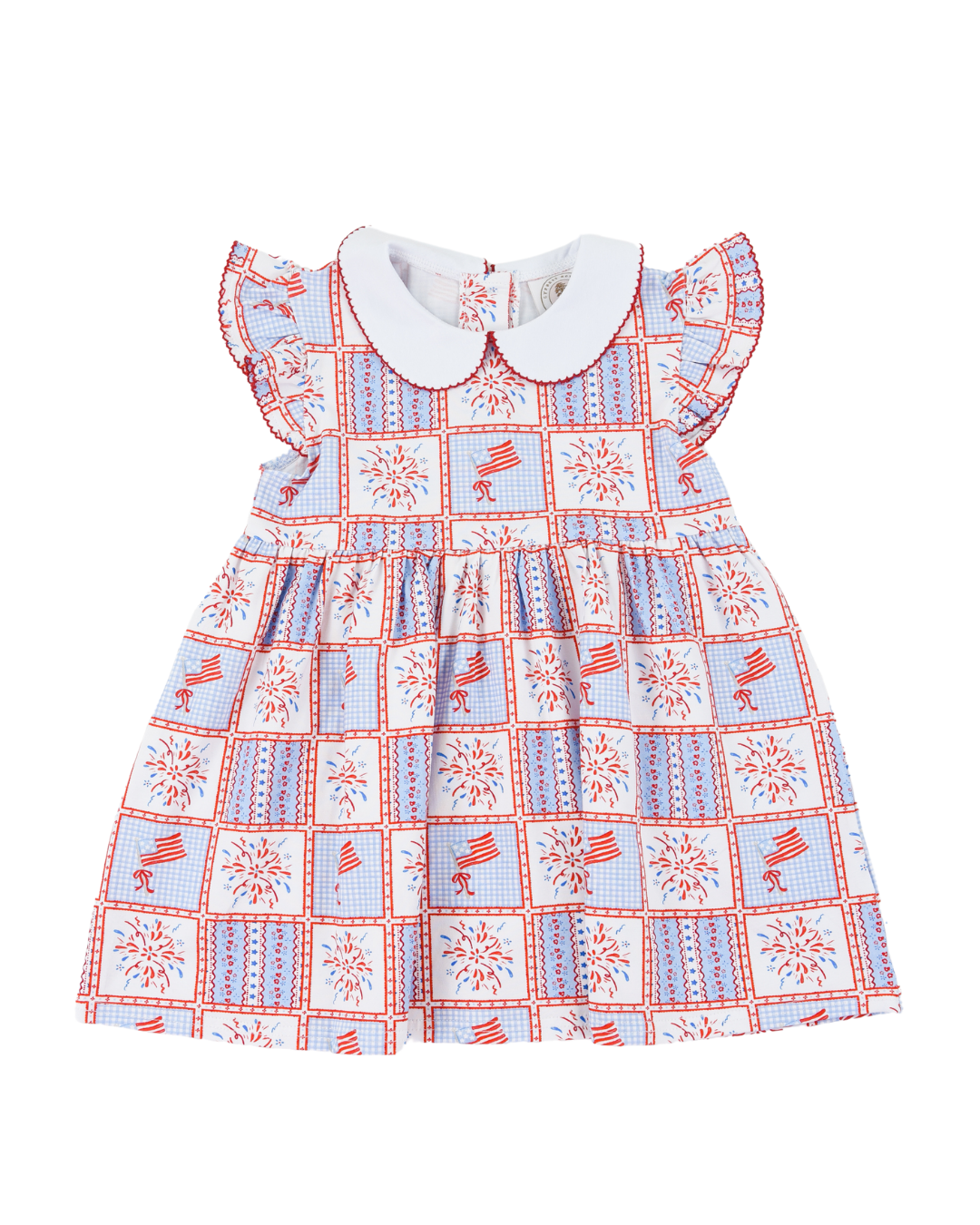 Patriotic Patchwork Penelope Dress
