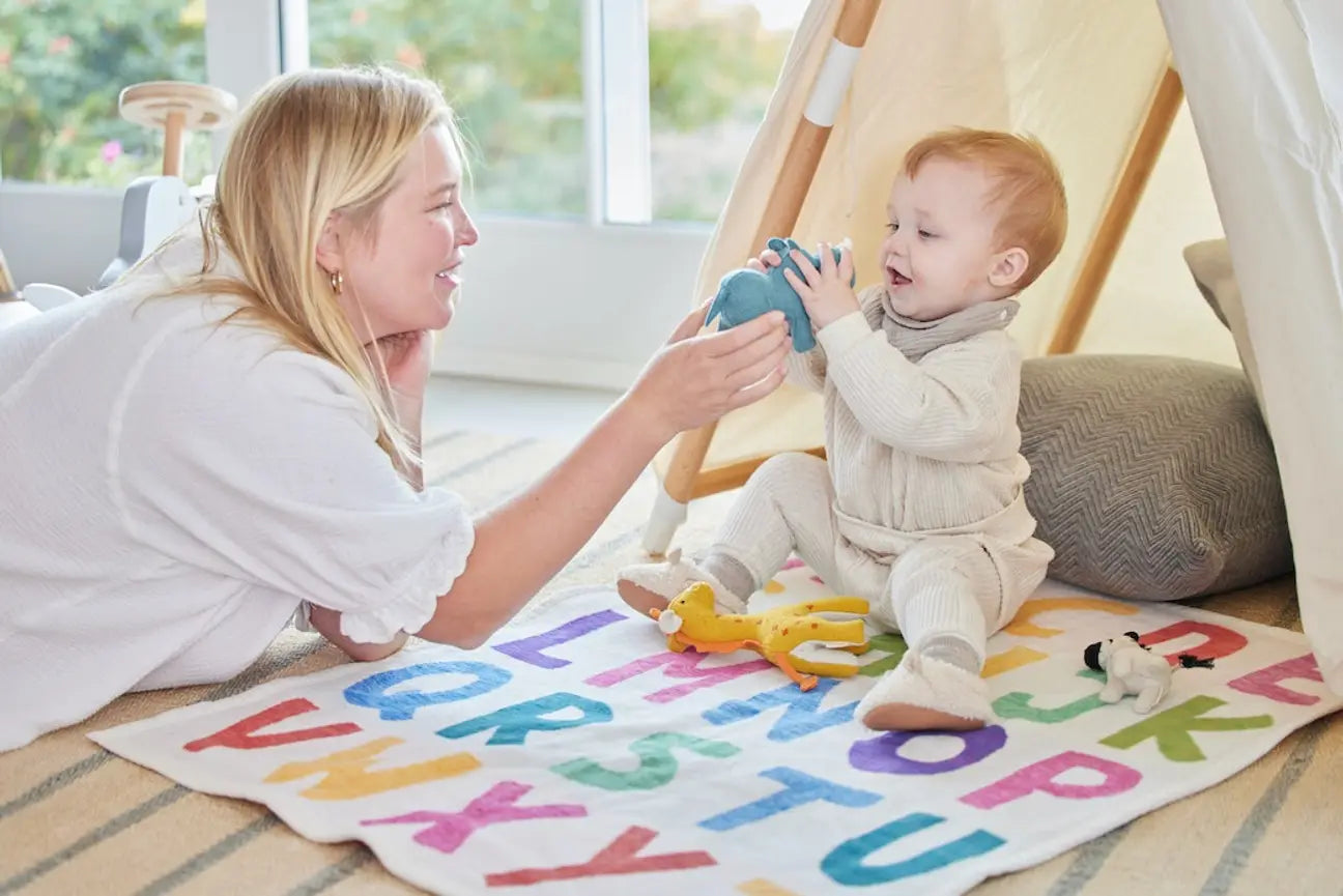 Chappy Wrap Mini Blanket (30"x40"): ABC