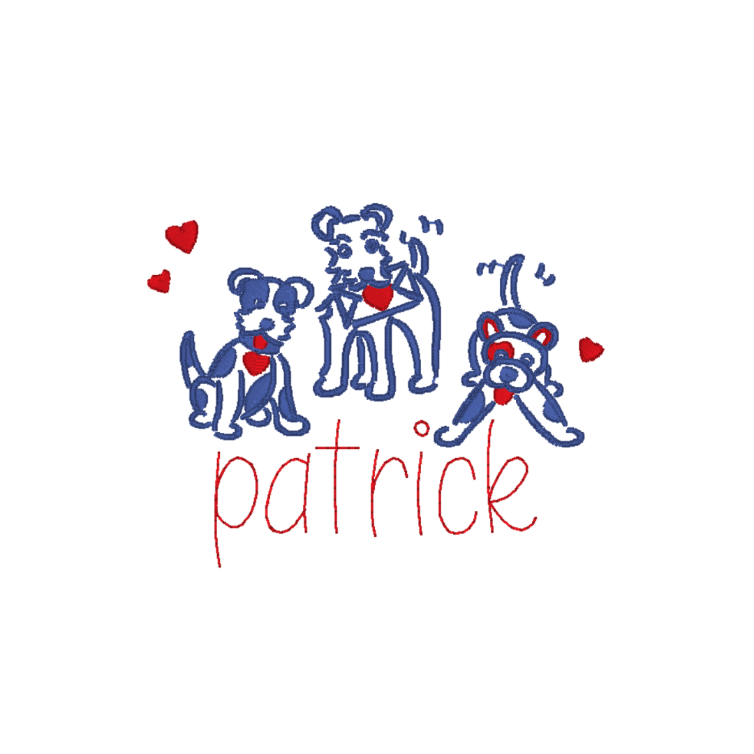 Love Pups Motif