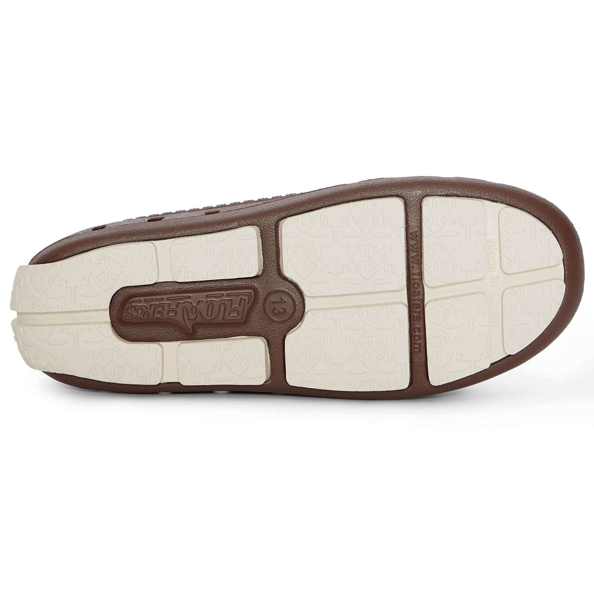 Floafers Prodigy Driver: Driftwood Brown/Coconut