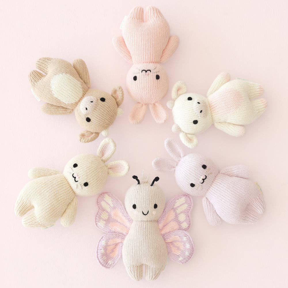 Cuddle+Kind Baby rabbit: Powder Pink