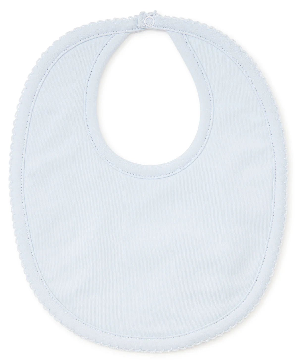 Basics Bib: Light Blue with Light Blue Trim