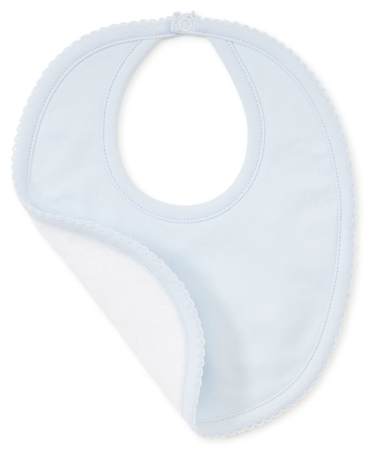 Basics Bib: Light Blue with Light Blue Trim