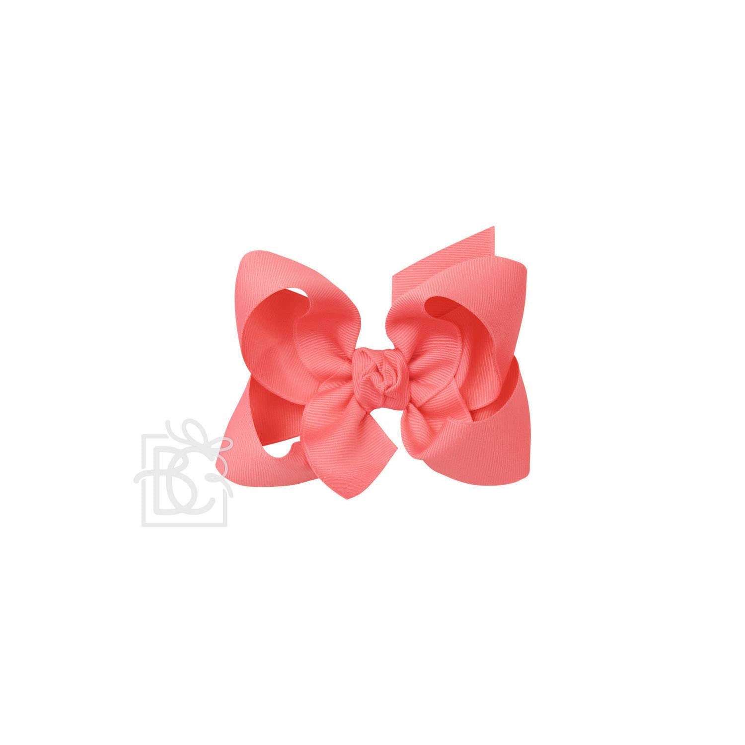 4.5" Hairbow on Alligator Clip: Watermelon