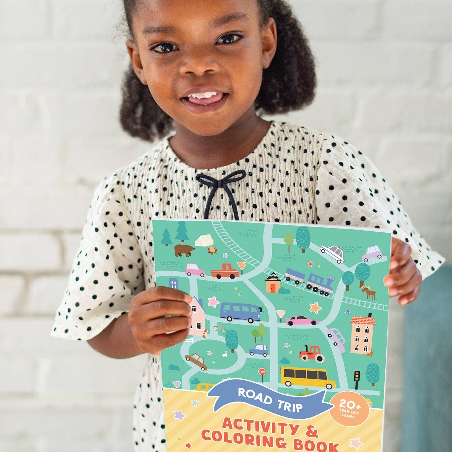 Road Trip Activity Book