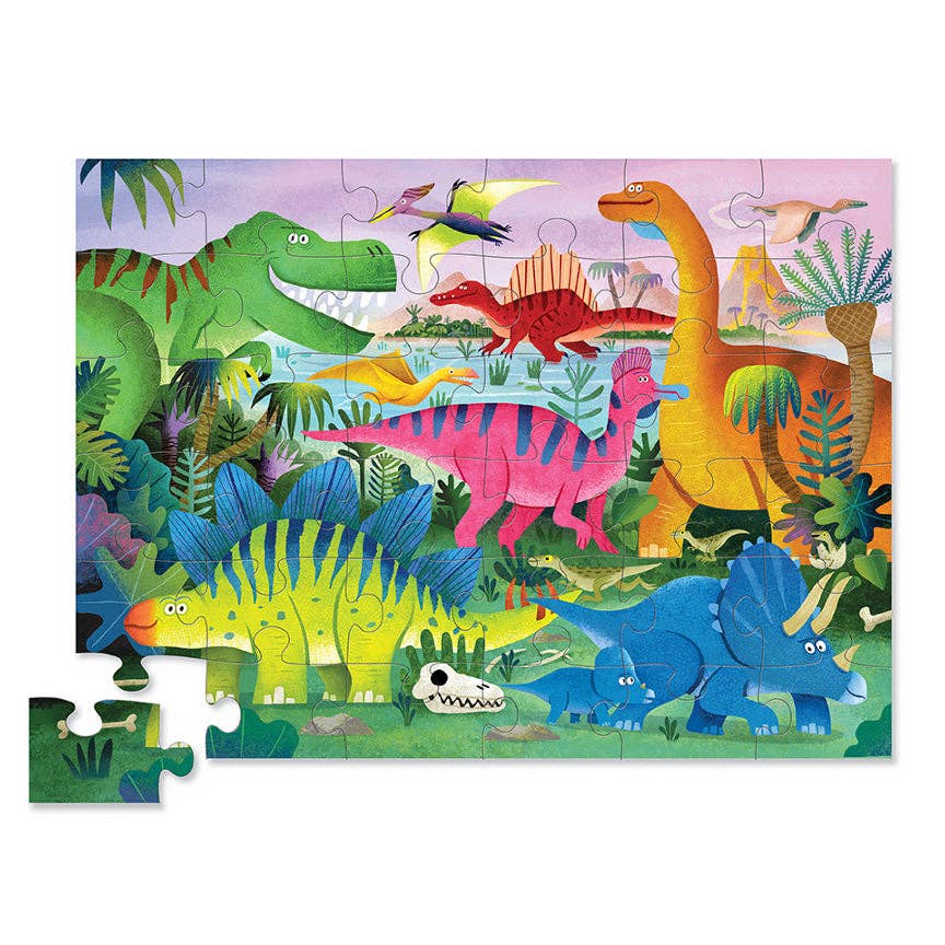 36-pc Puzzle - Dino Land