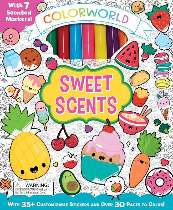 ColorWorld: Sweet Scents Coloring Kit
