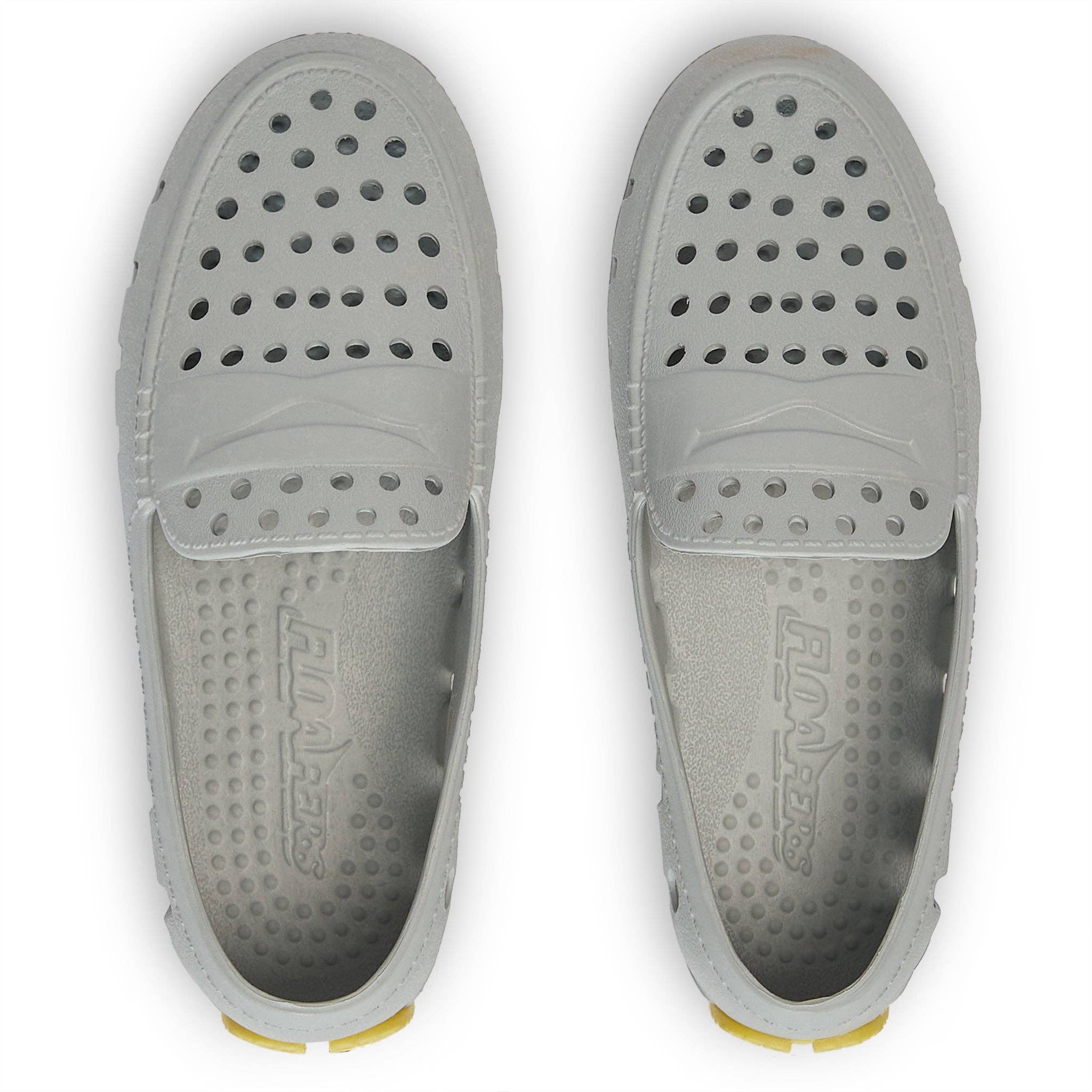 Floafers Prodigy Driver: Harbor Mist Gray/Lemon Tonic