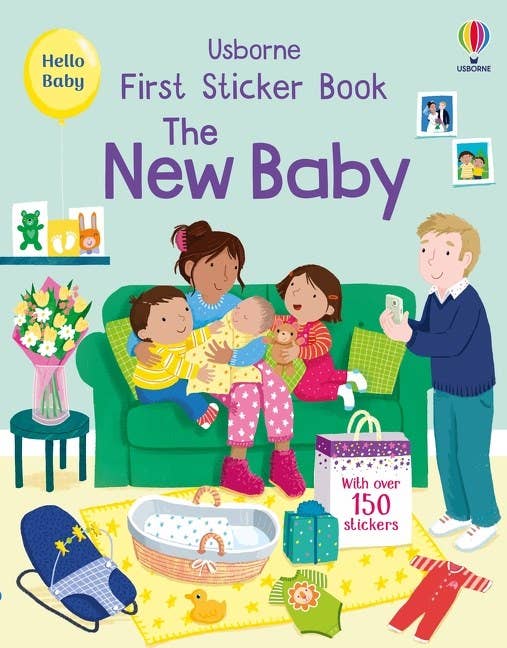 First Sticker Book: The New Baby