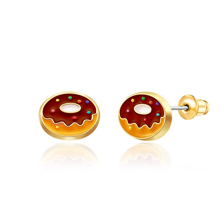 Yummy Donut Cutie Stud Earrings