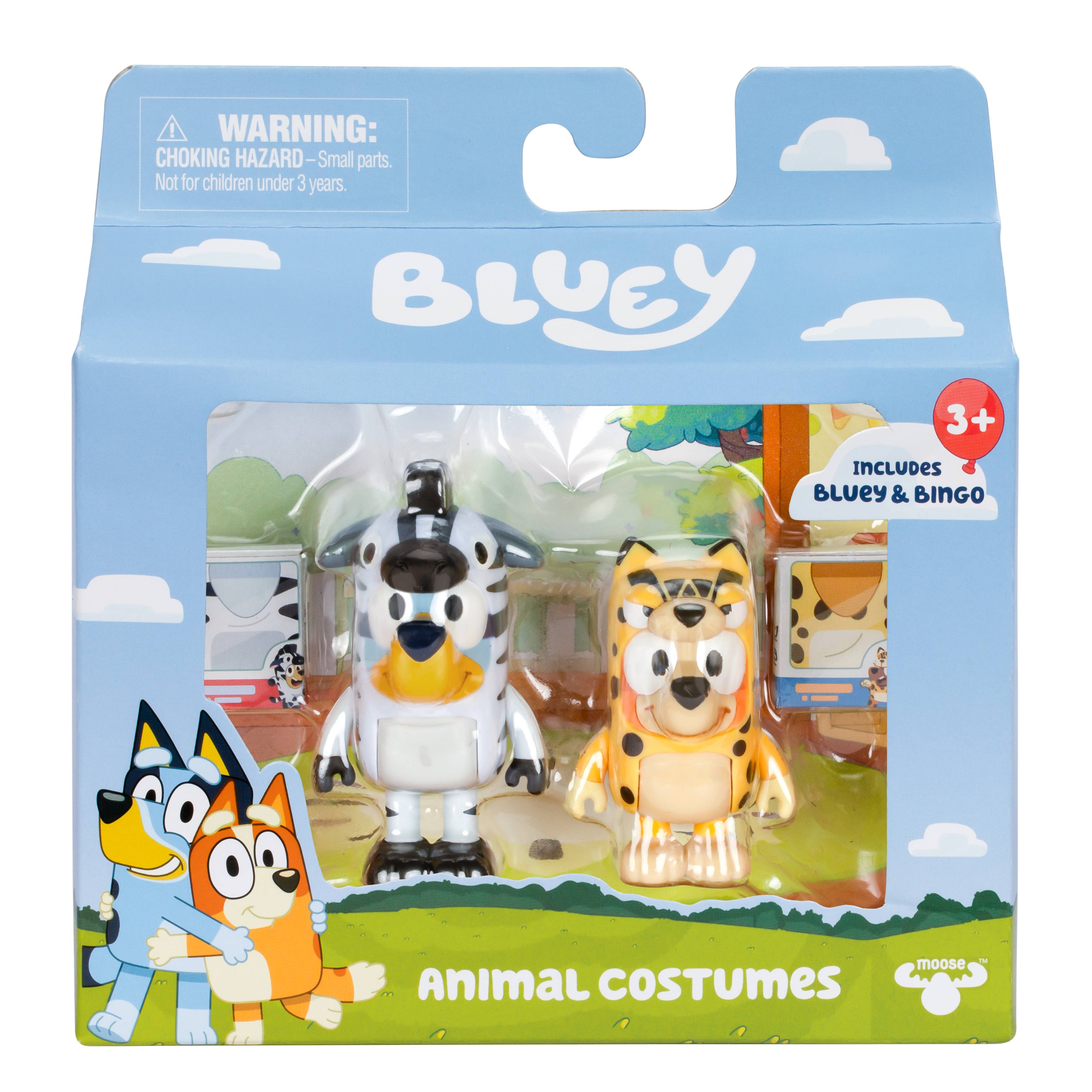 Moose Toys Bluey 2 Pack Figurine Set