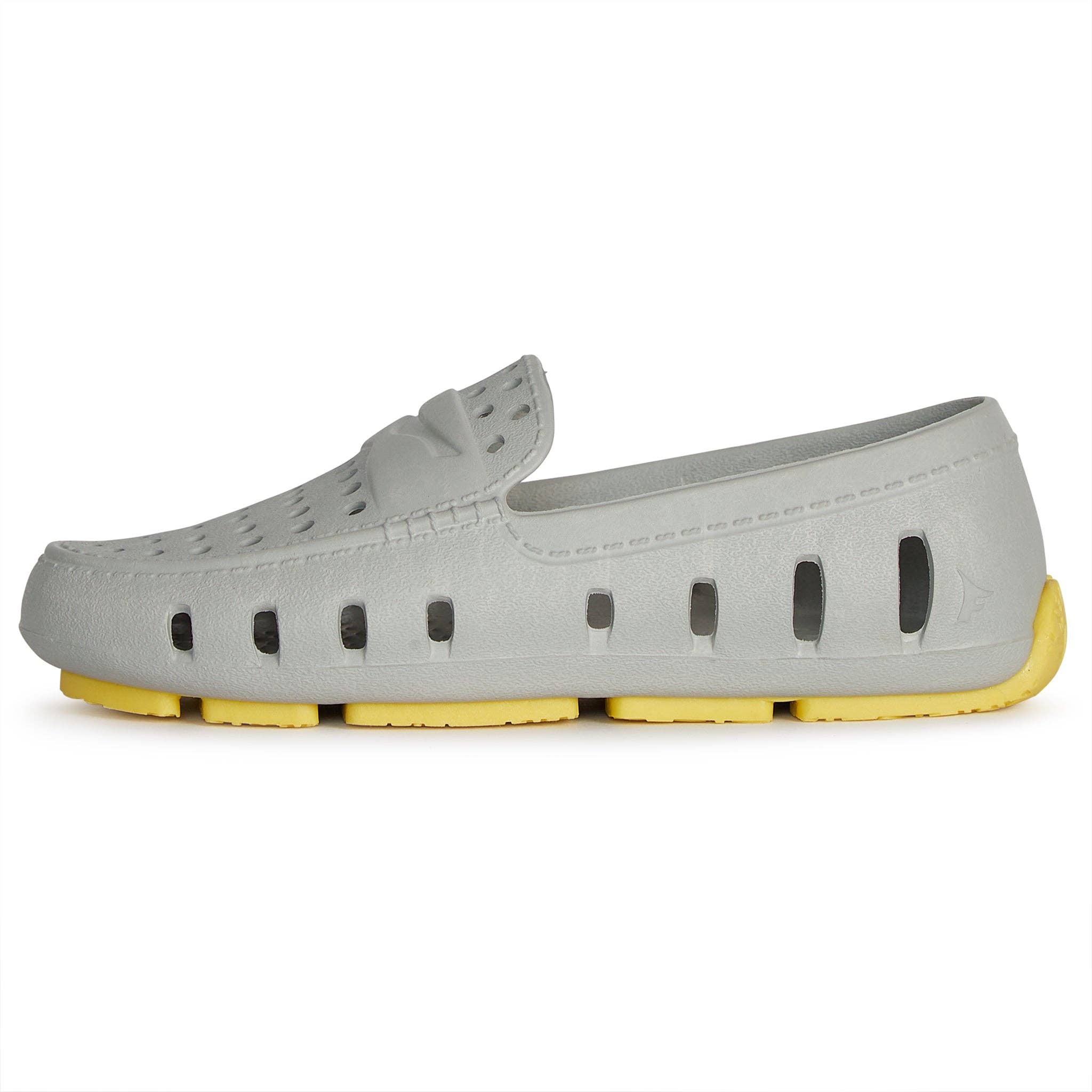 Floafers Prodigy Driver: Harbor Mist Gray/Lemon Tonic