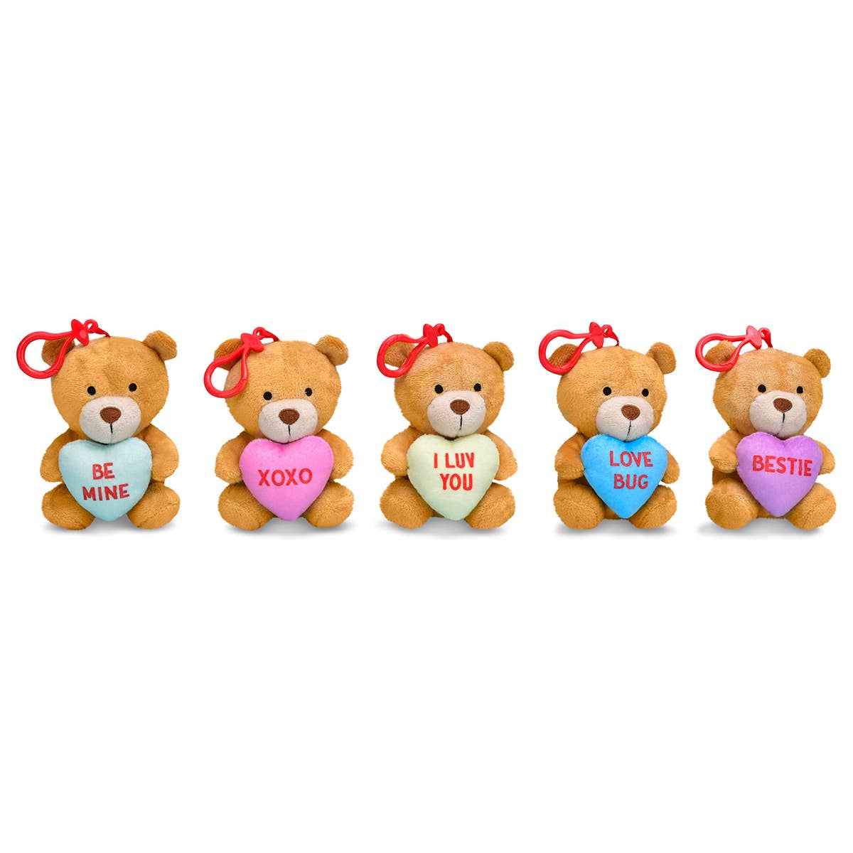 Sweethearts Assorted Charm Clip Bag Buddies