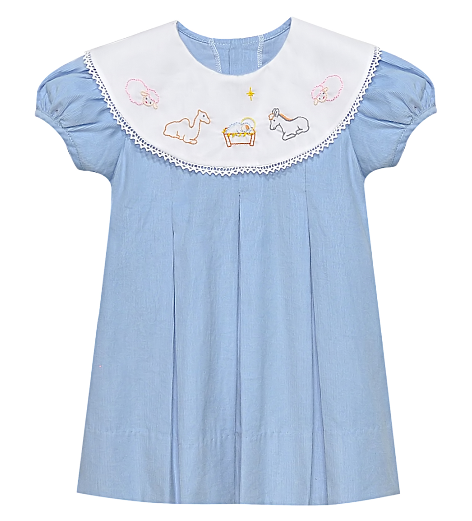 Blue Reese Dress: Nativity