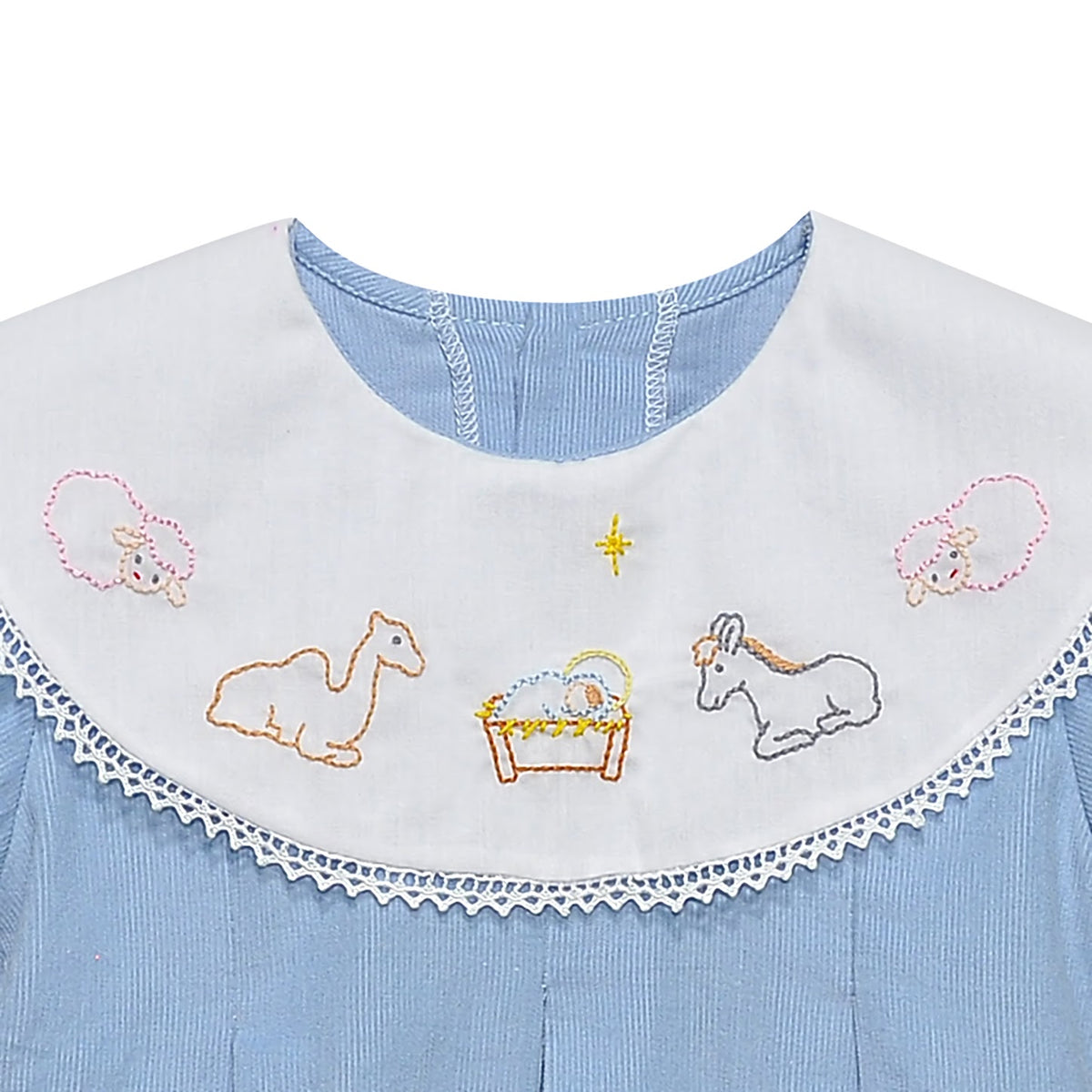 Blue Reese Dress: Nativity