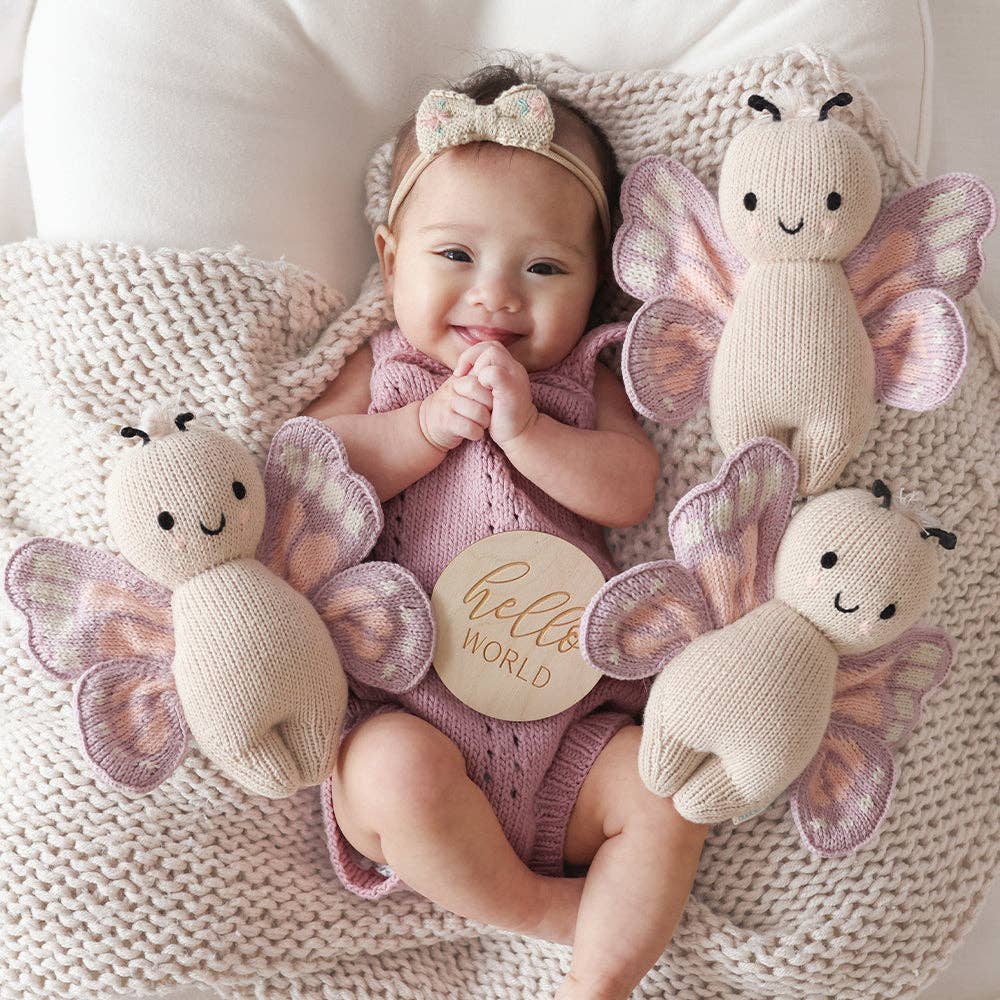 Cuddle+Kind Baby butterfly