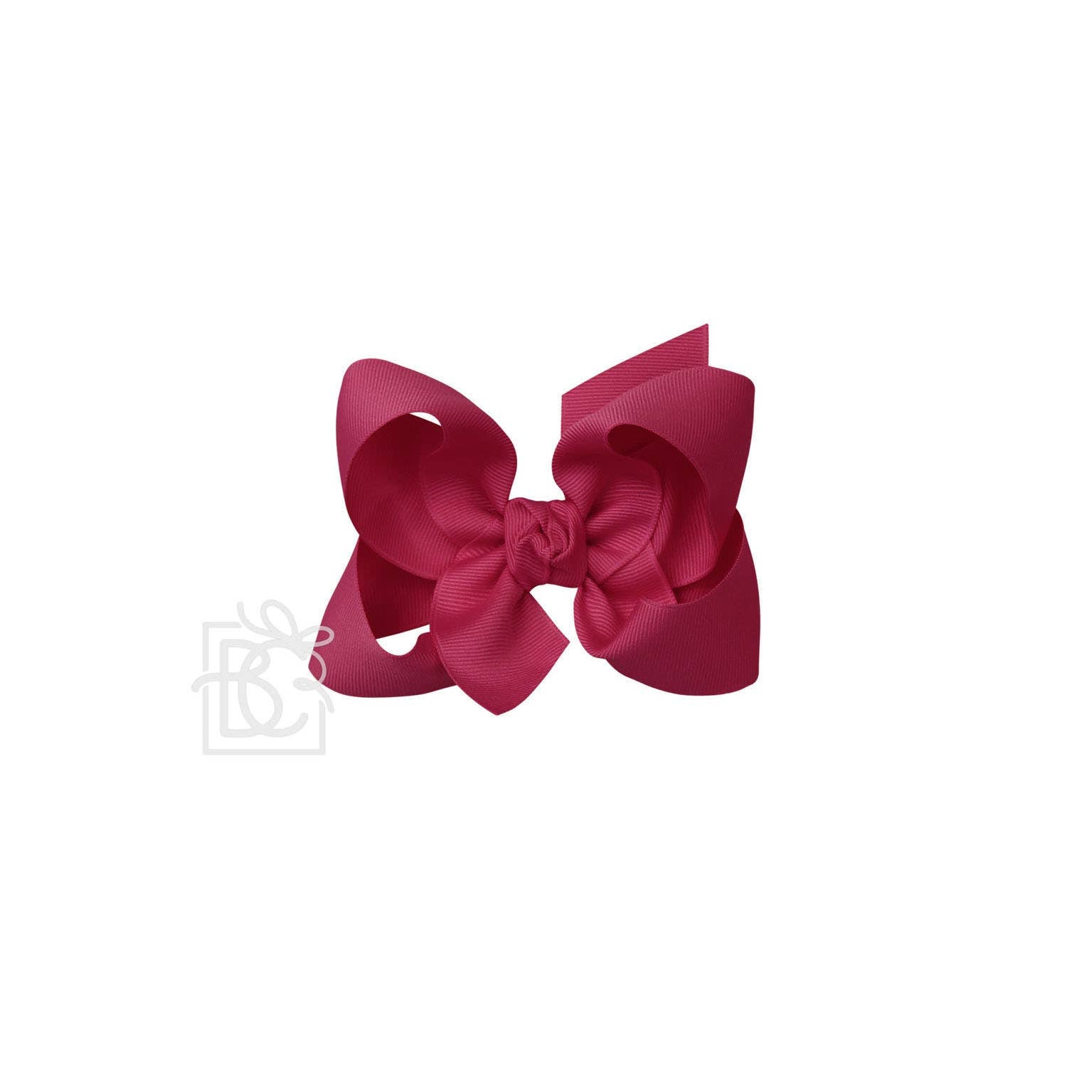 4.5" Hairbow on Alligator Clip: Azalea