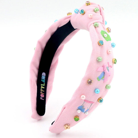 PoppyLand Par-Tee Time Headband