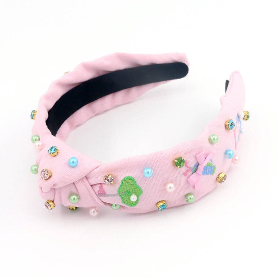 PoppyLand Par-Tee Time Headband